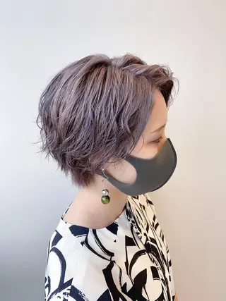 ショート 🌈モテ色 村上のぶきのヘアスタイル