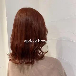 セミロング カラー SHEARA BY CARE所属・. AYUKAのヘアスタイル