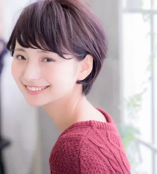 ショート カラー 小幡永吉 ✨ショート✨韓国✨のヘアスタイル