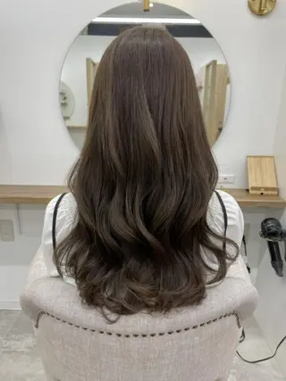 カラー ロング Rinko リンコのヘアスタイル
