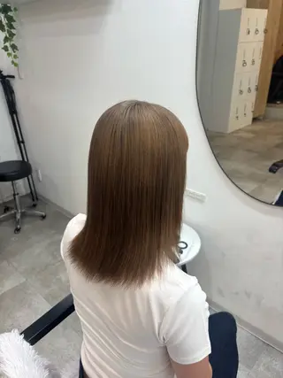 ミディアム カラー  ︎︎ ゆいのヘアスタイル