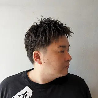 ショート メンズ Russo(ルッソ)所属・こにし/蒲生四丁目 /髪質改善/スパのヘアスタイル