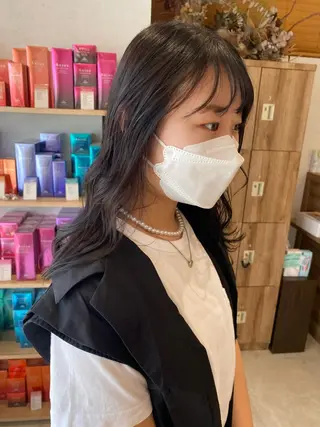 ロング カラー ヘアアレンジ パーマ指名No1 /namiのヘアスタイル