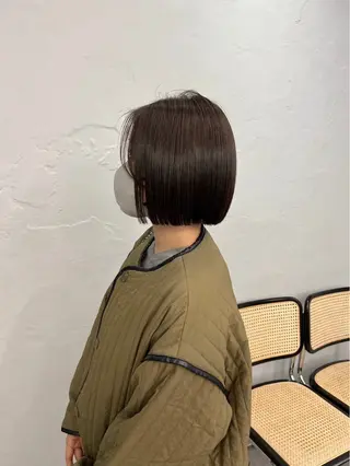 カラー Aya/大阪梅田 /艶カラーのヘアスタイル