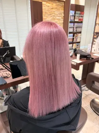 ロング FaB千葉所属・【暖色ハイトーン】 HARUNA🌼のヘアスタイル