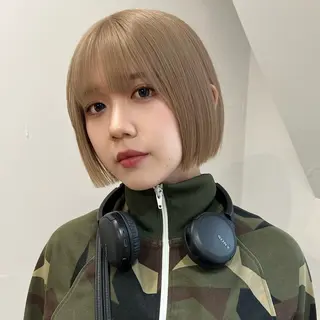 ショート カラー nendo_hair所属・ハイトーン/ボブ 🎀sonokaのヘアスタイル