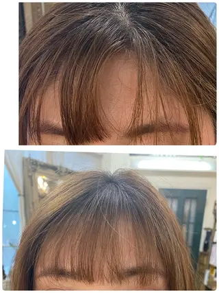 ミディアム ✂️艶髪美容師✨酸熱 トリートメント/山口のヘアスタイル