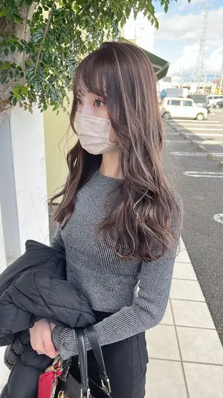 ロング カラー 具志 正太のヘアスタイル