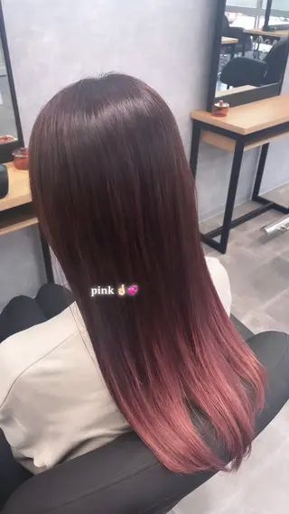 ロング カラー 🪡 KIMU🪡🎀のヘアスタイル