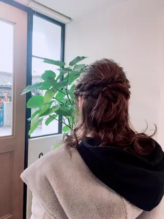 ヘアアレンジ 神田 菜々子のヘアスタイル