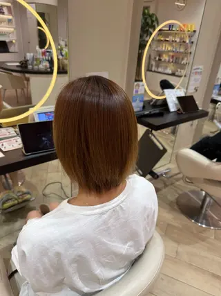 ショート 艶髪/似合わせカラー ️🫧りの️🫧のヘアスタイル
