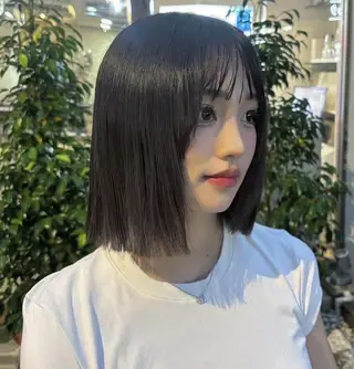 ミディアム HAIR ＆ MAKE Seek　八王子所属・SEEK八王子 アイナ🖤:のヘアスタイル