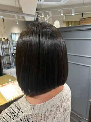セミロング カラー 艶髪カラー🤍ྀི 強矢　美紗希🩷ྀིのヘアスタイル