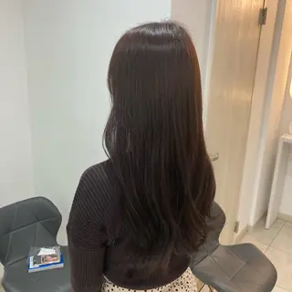 ロング カラー ピンクカラー🎀 米津 美佑のヘアスタイル