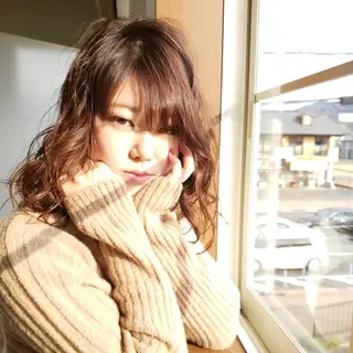 Well‘s黒木🌿 レイヤー💎寒色のヘアスタイル