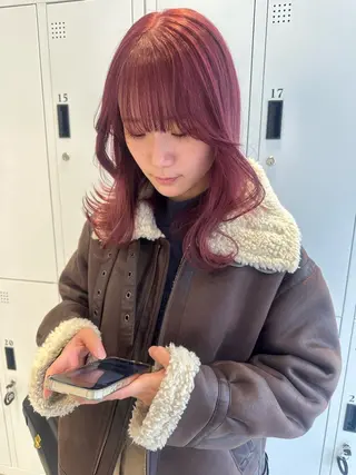 ミディアム 🎀韓国/髪質改善 長野美和🎀のヘアスタイル