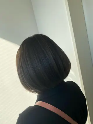 ミディアム カラー CIEN white所属・パーマモデル募集中 渥美翔人のヘアスタイル