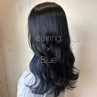 ロング カラー 𓅰なかがわ ふみな𓅯のヘアスタイル