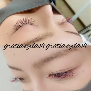 マツエク・マツパ gratia eyelash&nail所属・gratia みきのマツエク・マツパデザイン