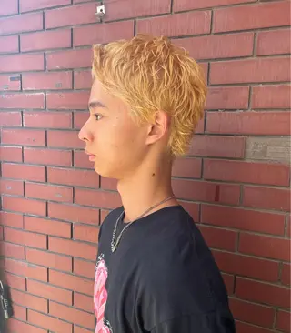 ショート カラー メンズ 【柏メンズパーマ職人 】店長　KAZUMAのヘアスタイル