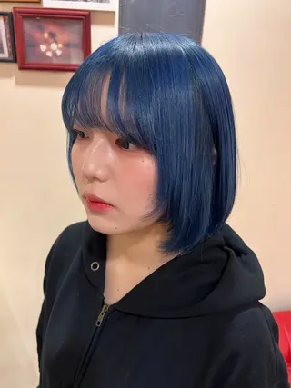 ミディアム カラー hair&space velon所属・推しカラー🫧 サーシャのヘアスタイル