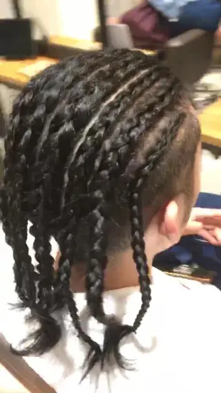 ヘアアレンジ メンズ 三村 竜也のヘアスタイル