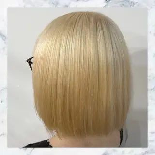 カラー SOYON所属・艶髪✖️ハイトーン 🫧YURIA🫧のヘアスタイル