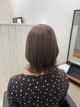 ミディアム カラー waku所属・菜月/豊橋/ 下地店隔週のヘアスタイル