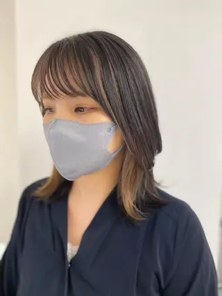 ミディアム ✨オール年代🆗 🤍内田亜由子のヘアスタイル