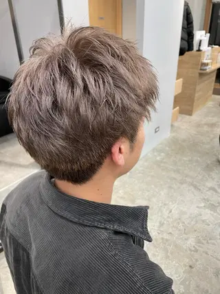 メンズ ior北千住【イオール】所属・YU(ハイトーン/ ブリーチカラー)のヘアスタイル