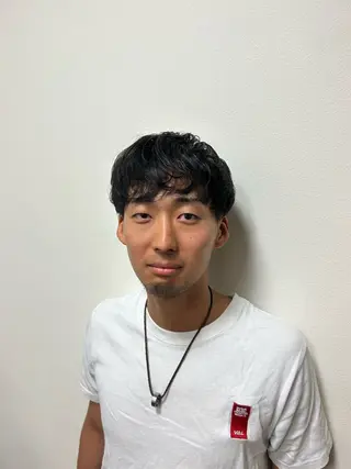 パーマ メンズ 星野 真壱のヘアスタイル