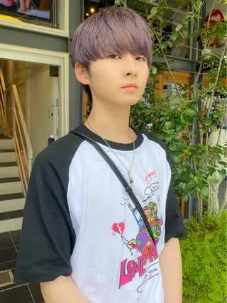 ショート カラー メンズ 栄/矢場町 三井太朗のヘアスタイル