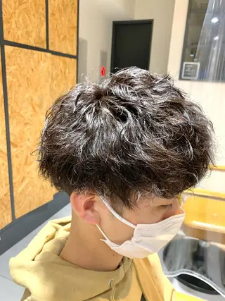 パーマ メンズ 森川 力のヘアスタイル