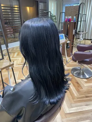 ロング カラー 透明感カラー×ヘア アレンジ🪽しおりのヘアスタイル