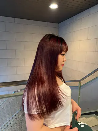 カラー 久永 菫のヘアスタイル