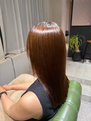 セミロング Lit.自由が丘（SENJYU自由が丘）所属・【髪質改善/美髪】 ⭐️川嶋 陸央⭐️のヘアスタイル
