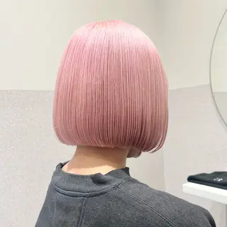 ショート カラー 💖暖色・ハイトーン 🐈みおり💖のヘアスタイル