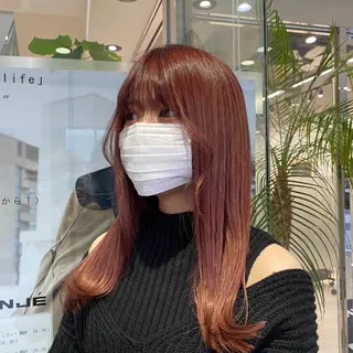 ロング カラー THE ESCALA 町田所属・町田縮毛矯正/ 髪質改善/美髪特化のヘアスタイル