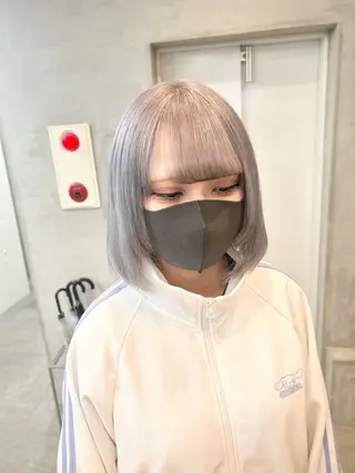 ミディアム 🍭韓国ヘア🍒 くびれ巻き/コウタのヘアスタイル