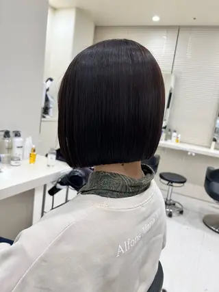 ショート ✨池袋で1番キレイな ボブ✂️ケンボーのヘアスタイル