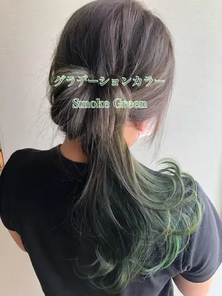 ロング カラー noppo所属・NOPPO 和泉市 美容室/奥村 飛鳥のヘアスタイル