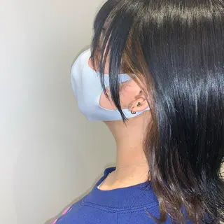 ミディアム カラー ✄個性を生かす✄ 𝒉a𝒓u𝒏aのヘアスタイル