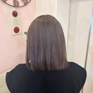 ミディアム カラー 韓国ヘア🧸髪質改善 🧸きくちみさきのヘアスタイル