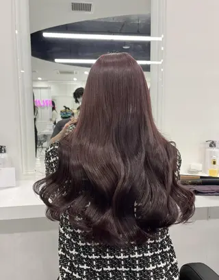 カラー 暗め透明感カラー💞 横浜UNITED💞のヘアスタイル