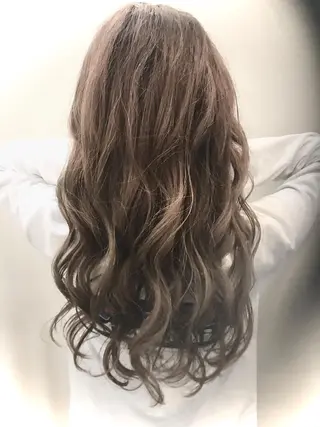 ロング カラー Hair make VERDA所属・富永 憲一郎のヘアスタイル
