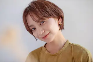ショート 福島成美/髪質改善 縮毛矯正/カラーのヘアスタイル