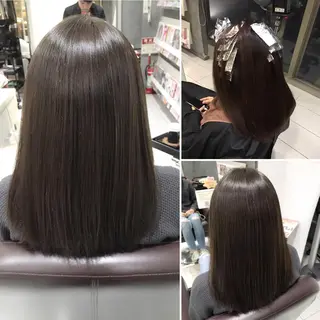 ミディアム カラー 【髪質改善】益田 直幸のヘアスタイル