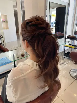 ヘアアレンジ 🫧Yui🤍 モデル募集中✨️のヘアスタイル