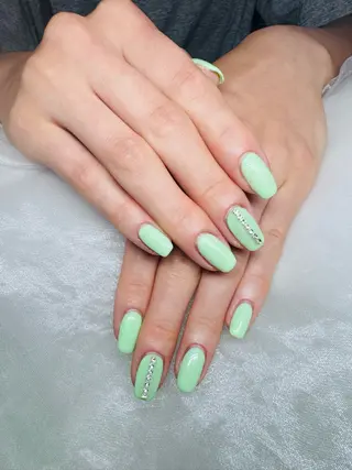 森 ネイルサロン研修中♡のネイルデザイン