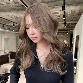 ロング カラー パーマ ヘアアレンジ 髪質改善/縮毛矯正 ダブルカラー/Youのヘアスタイル